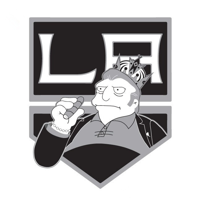 Los Angeles Kings Simpsons iron on heat transfer